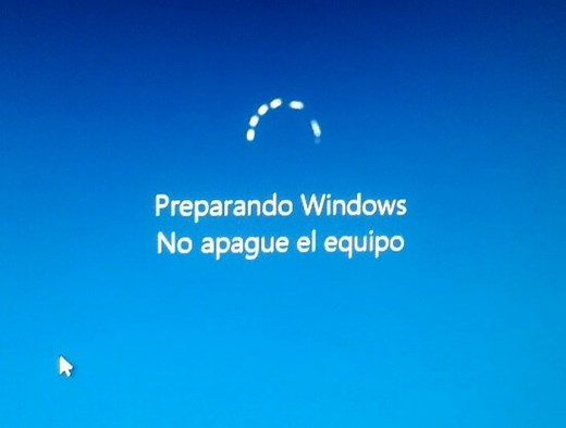 PC Se Queda en Preparando Windows No Apague el Equipo