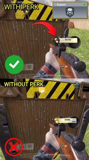 Engineer Perk Secret Formula? 😂 Engineer Perk: With vs Without in COD Mobile | Call of Duty Mobile