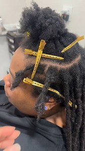 Loc extension tutorial #locextensions #fblifestyle #locextension #locs #locattachment | Danielle E. Brown
