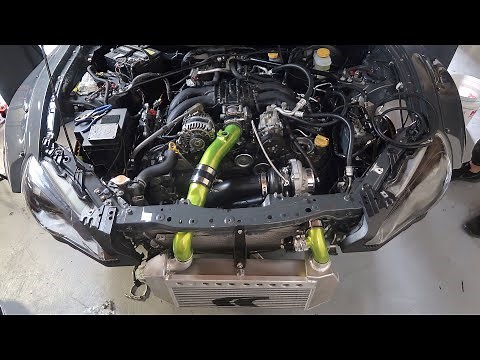 500HP+ BRZ TURBO KIT INSTALL!!