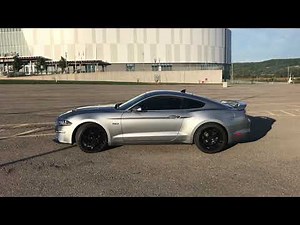 Iconic Silver 2021 Ford Mustang w/ Carroll Shelby CS3 wheels