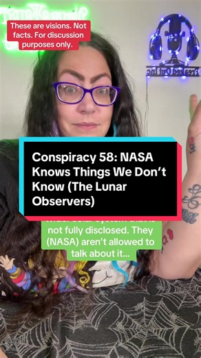 This part of Conspiracy 58 focuses on what’s positioned in space and what’s connected directly to the Moon. I’m seeing specific objects and observation points placed intentionally, not drifting, not orbiting naturally, but holding position to monitor movement through the inner solar system. I’m also seeing a species that feels lunar in origin, but not fully physical. They appear see-through, layered, almost holographic, able to phase in and out of visibility. They don’t move like solid beings an