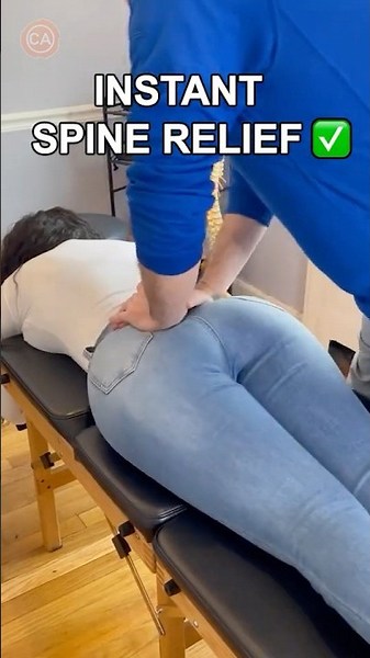 POV: 10 years of back pain gone in seconds 🦴💨