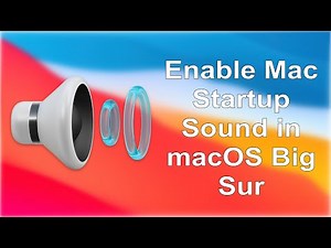 Enable Classic Mac Startup Sound in macOS Big Sur 🖥 [Quicktip]