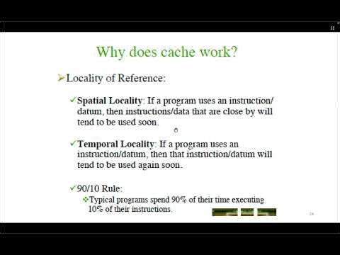 Cache Memory Part 2: Locality of Reference, Spatial & Temporal Locality, Logical & Physical Cache