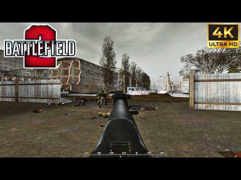 Battlefield 2 Project Reality Mod 50 vs 50 4k gameplay