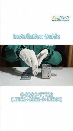 1 junction box + 20A double socket + 1 galvanized steel panel