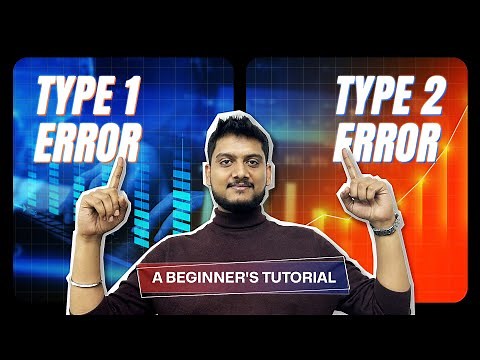 Type 1 and Type 2 Errors | Hypothesis Testing | Statistical Analysis | Short Tutorials