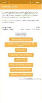 Samsung Toolkit app - Return of Band Selection, 5G/4G LTE band unlocking, and more. No PC or cable.