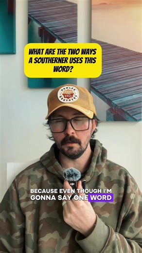 Here’s another Southern/Appalachian dialect test—listen closely and see if you can understand how this common word sounds in my accent before checking the answer. Answer: winner / winter Pronunciation in the video: “wehnner.” In Southern and Appalachian speech, certain vowel sounds can merge, causing words that are spelled differently to sound very similar or even identical in casual speech. This kind of vowel shift and sound blending is a common feature of regional dialects, where pronunciation