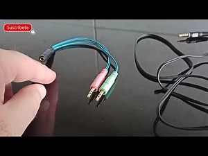 Cable Adaptador Jack 3.5mm Audifono Y Microfono Audio Pc 🔴 MEJOR PRECIO