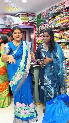 Happy Customer Review |Saree Shopping Experience at Vanya Collections, Rajahmundry #sareecollection