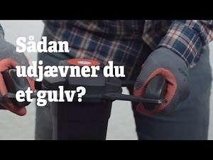 Nivellering af undergulv - sådan nivellerer du et gulv | RentSetGo