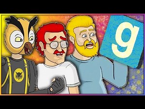 Gmod Scary Map & Prop Hunt Funny Moments: The Paranormal Gmod Squad & Roomba Rampage!