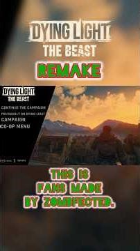 I Made Dying Light The Beast Main Menu Even Better #DyingLightTheBeast