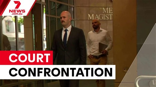 Neo-Nazi leader heckled outside Melbourne court