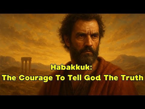 Why did Habakkuk argue with God?