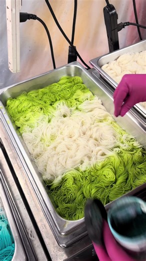 Behind-the-Scenes Yarn Dyeing Magic