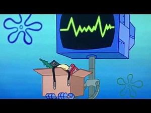 Spongebob squarepants komputer overload