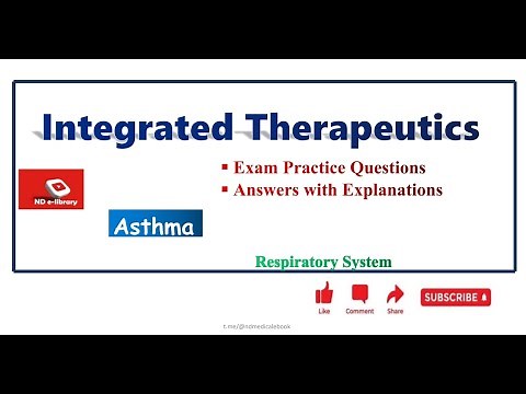 Integrated Therapeutics Respiratory System Asthma MCQs with Answers||#Pharmacy Exam Preparation||ND
