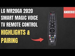 LG MR20GA 2020 Smart Magic Voice TV Remote Control - Highlights & Pairing