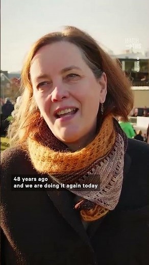 Women and Non-Binary Icelanders on Strike to Demand Gender Equality