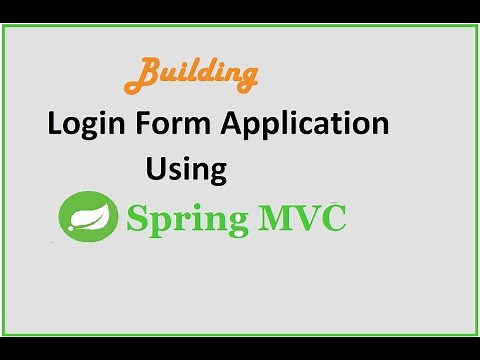 Building Login Form Application using Spring MVC