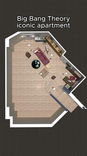 You Won't Believe How Realistic This Big Bang Theory Apartment Render Is