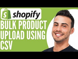 Bulk Upload Products on Shopify Using CSV (2025) 📦
