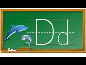 Writing letter D|Capital and lowercase D|ABC phonics| phonics for kids