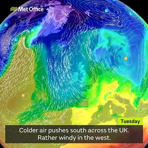18K views · 108 reactions | All change this week weatherwise with colder and more unsettled conditions developing. Here are the details | Met Office | Facebook