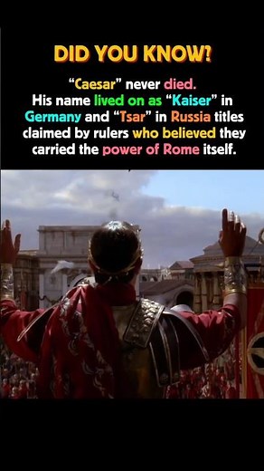 The Eternal Title #history #historyshorts #rome