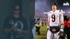 Watch: Joe Burrow spotted showing support for LSU’s baseball team in College World Series finals