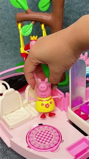 Satisfying with Unboxing & Review Peppa Pig Picnic Toys ASMR #shorts #peppapig #toys #asmr #unboxing
