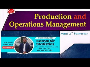 Assignment Problems/From Book Part 3/ MBS Second Semester/POM/(MBS,MBA POM Online Class Videos)