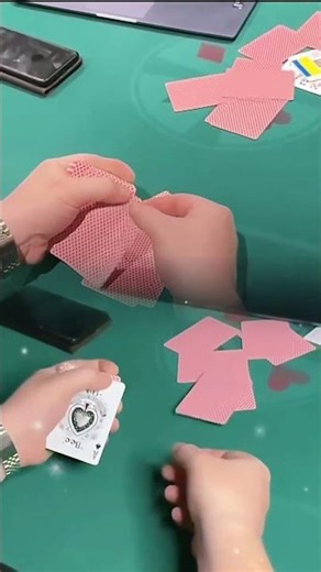 second dealing technique tutorial #magic #shorts #cardmagicvideos