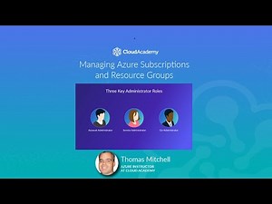Managing Azure Subscriptions and Resource Groups - Azure Training
