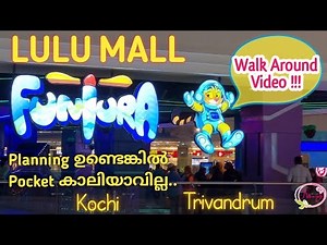 Lulu Funtura Play Area | Price details| Ride Details | Kochi | Trivandrum | Walk around Video