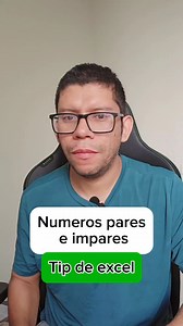 9.7K views · 129 reactions | Insertar números pares o impares en excel #exceltips #tecnologia #tips #ordenador #android #windows #movil #apps | raymon_acuna | Facebook