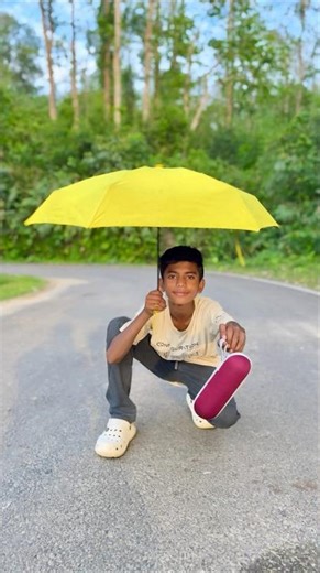 3 Fold Folding $1 Umbrellas and Capsule Travel 2 Umbrella ☂️ Ka Unboxing