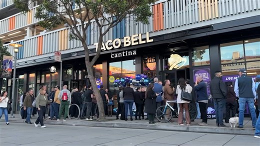 Taco Bell Cantina opens at SF's Fisherman's Wharf, bringing energy and visitors