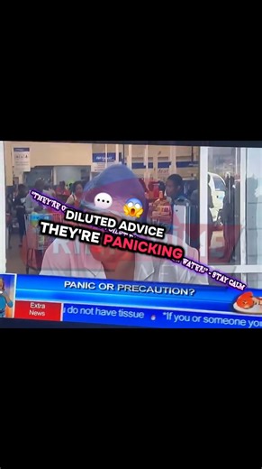 TV News Clip on Panic Buying: "They're Only Buying Toilet Paper, Not Even Water!" - Stay Calm! | Trini Crime News TT