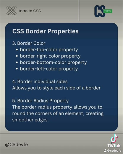 CSS borders
