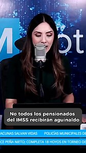 743K views · 8.1K reactions | No todos los pensionados del IMSS recibirán aguinaldo. #IMSS #Aguinaldo #pension #PENSIONADOS #LuceroÁlvarez | Lucero Alvarez | Facebook