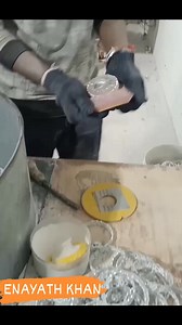 White metal bangle casting #video | Enayath Khan