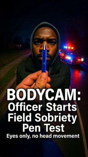 BODYCAM: Officer Starts Field Sobriety Pen Test