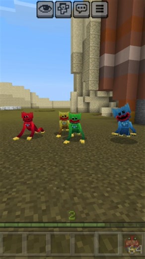 minecraft bedrock✅ poppy playtime mod🔥 mini huggy wuggy