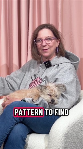 Full episode on YouTube! #knit #knitting #sweater #podcast #knittok