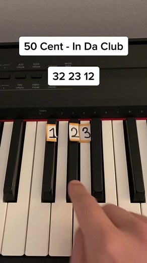 Piano Tutorial for 50 Cent's In Da Club