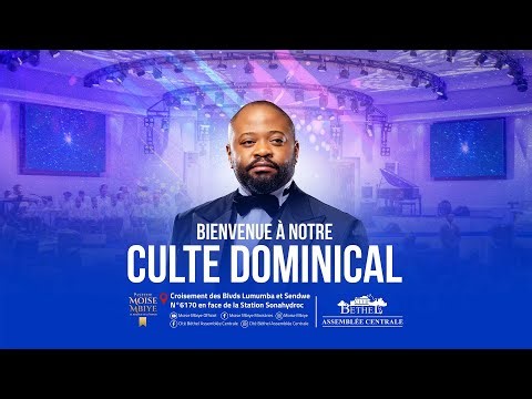 BIENVENUE À NOTRE TROISIEME CULTE DOMINICAL /DIMANCHE 05.10.2025/ AVEC LE PASTEUR MOISE MBIYE